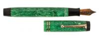 PARKER: Duofold Senior Fountain Pen, Jade Green, Canadian