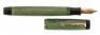 PARKER: Duofold Senior Fountain Pen, Green and Black Herringbone, UK