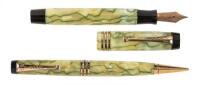 PARKER: Duofold Junior Fountain Pen and Propelling Pencil, Sea Green, Perfect Color