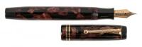 PARKER: Duofold Senior Fountain Pen, Burgundy Pearl, Canadian