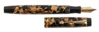 PARKER: Victory Special Fountain Pen, Gold and Black, UK, Oblique Nib