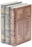 Three volumes from the Easton Press