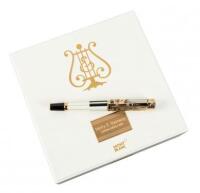 MONTBLANC: Henry E. Steinway 18K Gold Limited Edition 888 Skeleton-Cap Fountain Pen