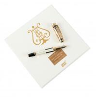 MONTBLANC: Henry E. Steinway 18K Gold Limited Edition 888 Skeleton-Cap Fountain Pen