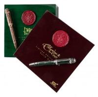 MONTBLANC: Peter I the Great [and] Catherine II the Great Pair of 18K Gold Limited Edition 888 Fountain Pens