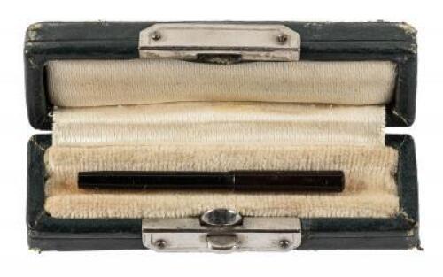 WATERMAN: No. 000 Fountain Pen, AKA the "World's Smallest Pen" or "Doll Pen", Black Hard Rubber, Very Rare