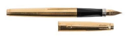 PARKER 75 14K Gold-Filled Cisele Fountain Pen