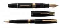 WATERMAN: 100 Year Fountain Pen and Propelling Pencil, Black, Supersize, Original Box