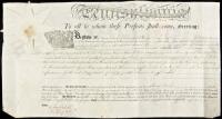 Land grant to Henry Drinker for a tract in Luzerne County, Pennsylvania