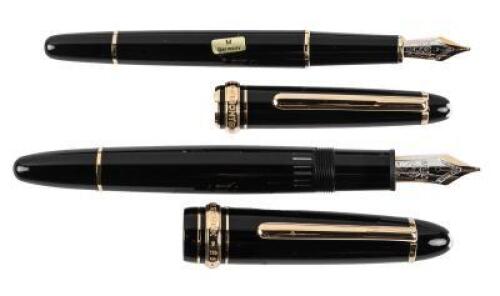 MONTBLANC: Meisterstück Set of Two Fountain Pens