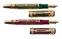 MONTBLANC: Peter I the Great [and] Catherine II the Great Pair of Limited Edition 4810 Fountain Pens