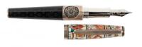 MONTEGRAPPA: Gourji Twelve Tribes of Israel Hand-Painted Limited Edition Fountain Pen