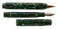 KAWECO: Sport Fountain Pen and Ballpoint Limited Edition Set, Green Pearl