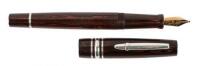 STIPULA: Novecento Woodgrain Ebonite Limited Edition Fountain Pen