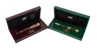 MONTBLANC: Peter I the Great [and] Catherine II the Great Pair of Limited Edition 4810 Fountain Pens