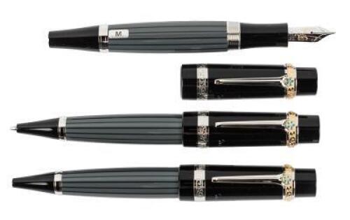 MONTBLANC: Honoré de Balzac Set of Three Limited Edition Writing Instruments