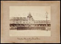 Original Photograph of a Group of Uniformed Pinkerton Police at Manhattan Beach, New York