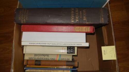 Twelve miscellaneous volumes and a few pieces of ephemera