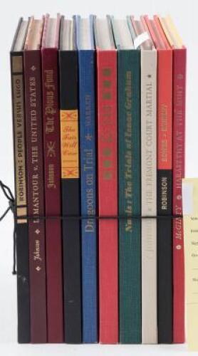 Famous California Trials series from Dawson's Book Shop, complete in ten volumes