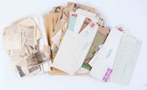 Archive of material relating to the death and estate of W.C. Fields