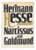 Narcissus and Goldmund