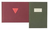 Two letterpress editions by John Updike printed by Andrew Hoyem