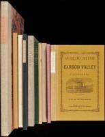 Ten volumes on California and the West published by the Book Club of California