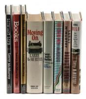 Eight signed first editions by Larry McMurtry