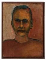 Portrait of Glenn Todd, oil painting