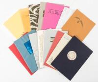 April Fools keepsakes from Foolscap Press - seventeen issues