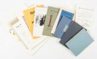 Fifteen books, chapbooks, and bits of ephemera on the subject fine printing