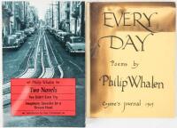 Two inscribed works by Philip Whalen