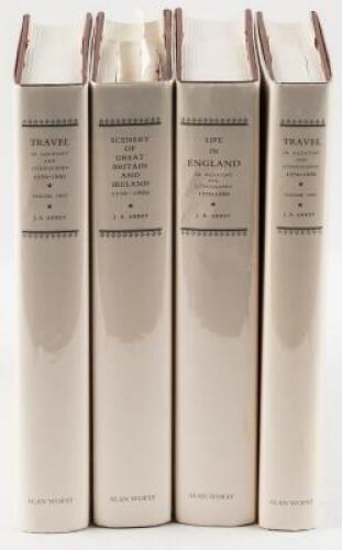 Travel in Aquatint and Lithography, 1770-1860. From the Library of J.R. Abbey. Volumes I & II. [With]: Life in England in Aquatint and Lithography, 1770-1860. [And]: Scenery of Great Britain and Ireland in Aquatint and Lithography, 1770-1860.