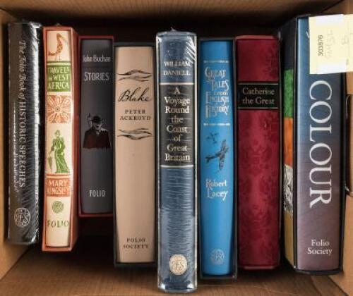 Eight Folio Society volumes