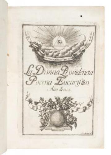 La Divina Providencia. Poema Eucaristico. Año de 1808