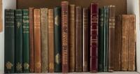 Nineteen volumes of 19th century poetry