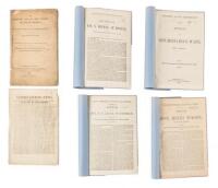 Six pamphlets and speeches on abolition and one diatribe against southern abolitionists.