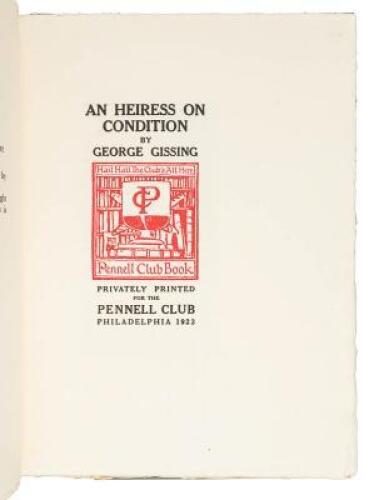 An Heiress on Condition