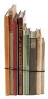 Nine volumes by fine press publishers or related to book arts with a festschrift for Baron Corvo