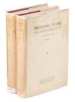 Printing Types: Their History, Forms, And Use: A Study In Survivals