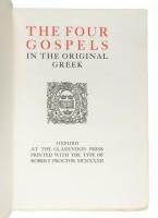 The Four Gospels in the Original Greek
