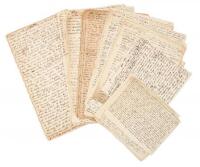 Archive of manuscript writings of Jacob Mordecai, including sermons, discussion of religious topics etc.