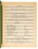 Six facsimile sheet music scores signed by the composer - 6