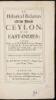 An Historical Relation of the Island Ceylon, in the East-Indies: Together with an Account of the Detaining in Captivity the Author and Divers other Englishmen now Living there, and of the Author's Miraculous Escape - 4