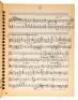 Six facsimile sheet music scores signed by the composer - 7