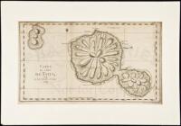 Carte de l'Isle de Taiti, par Lieutenant J. Cook 1769