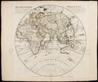 Hemisphere Oriental Dresse en 1720 pour l'usage particulier du Roy sur les Observations Astronomiques et Geographiques raportees la meme annee dans l'Histoire et dans les memoires de l'Academie Rle. des Sciences par Guillaume De l'Isle...