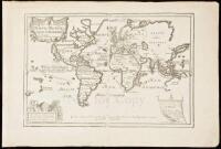 Mappe-Monde ou Carte Universelle par N. de Fer