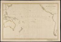 Carte G&eacute;n&eacute;rale de l'Oc&eacute;an Pacifique Dress&eacute;e par M.M. d'Urville et Lottin d'apres les reconnaissances de la Corvette Astrolabe et les d&eacute;couvertes les plus r&eacute;centes. 1833, revue en 1834