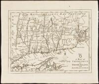 A Map of Connecticut and Rhode Island, with Long Island Sound, &c.